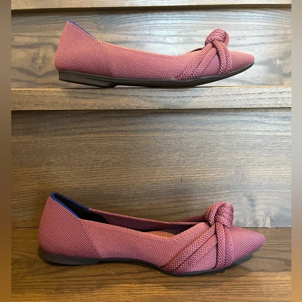 NWOB Rothy's The Knot Point II in Mauve Size 5.5